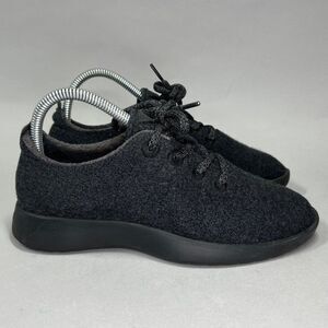 Allbirds Women's Size 7‎ Black Wool Runners Running Shoes